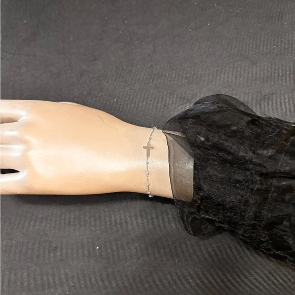 Rosa D’Oro silver Dainty Bracelet - Picture 3 of 13